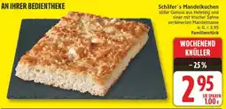 Edeka Schäfer's Mandelkuchen Angebot