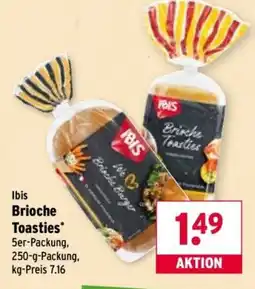 Wasgau Ibis Brioche Toasties Angebot