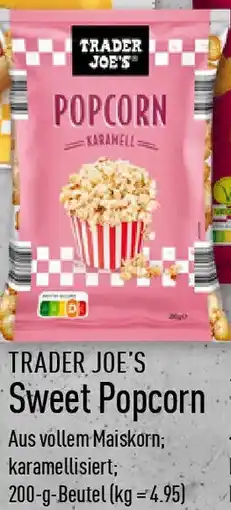Aldi Nord TRADER JOE'S Sweet Popcorn Angebot