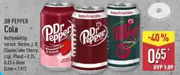 Aldi Nord DR PEPPER Cola Angebot