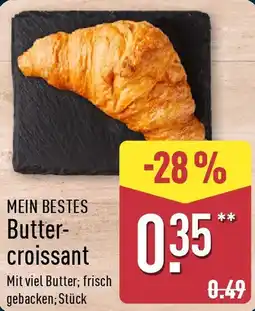 Aldi Nord MEIN BESTES Butter- croissant Angebot