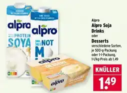 Wasgau Alpro Soja Drinks oder Desserts Angebot