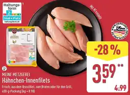 Aldi Nord MEINE METZGEREI Hähnchen-Innenfilets Angebot