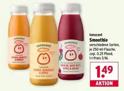 Wasgau Innocent Smoothie Angebot