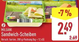 Aldi Nord MILSANI Sandwich-Scheiben Angebot