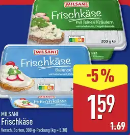 Aldi Nord MILSANI Frischkäse Angebot