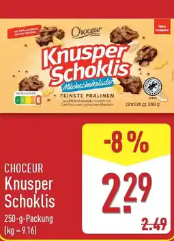 Aldi Nord CHOCEUR Knusper Schoklis Angebot