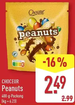 Aldi Nord CHOCEUR Peanuts Angebot