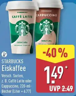 Aldi Nord STARBUCKS Eiskaffee Angebot