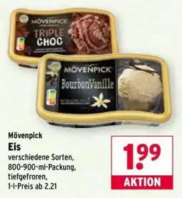 Wasgau Mövenpick Eis Angebot