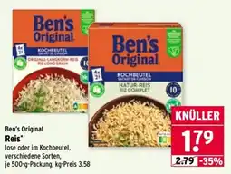 Wasgau Ben's Original Reis Angebot
