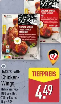 Aldi Nord JACK'S FARM Chicken Wings Angebot