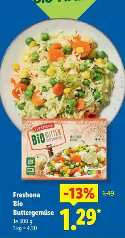 Lidl Freshona bio buttergemüse Angebot