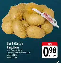 Edeka Gut & günstig kartoffeln Angebot