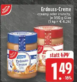 E-Center Gut & günstig erdnuss-creme creamy Angebot