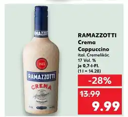 Kaufland Ramazzotti crema cappuccino Angebot