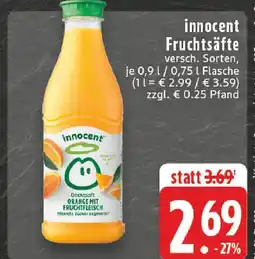 E-Center Innocent fruchtsäfte Angebot
