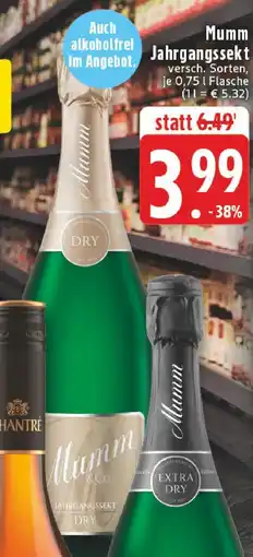 E-Center Mumm jahrgangssekt Angebot