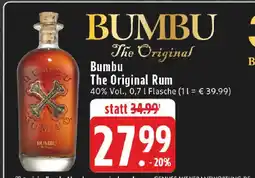 E-Center Bumbu the original rum Angebot