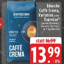E-Center Eduscho caffè crema Angebot