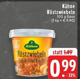 E-Center Kühne röstzwiebeln Angebot