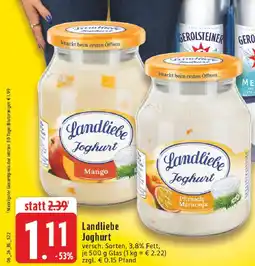 E-Center Landliebe joghurt mango Angebot