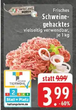 E-Center Frisches schweinegehacktes Angebot