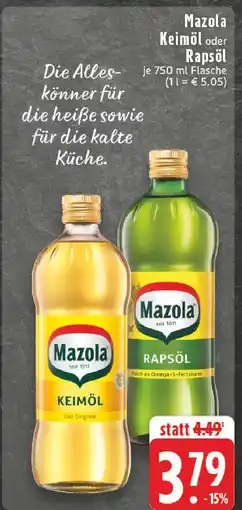 E-Center Mazola keimöl Angebot
