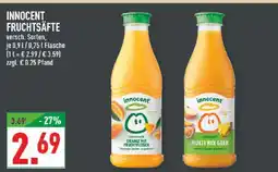 Marktkauf Innocent orange mit fruchtfleisch Angebot