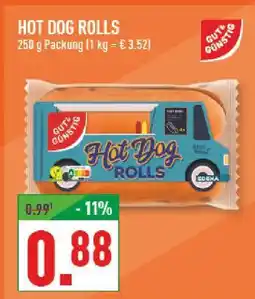 Marktkauf Gut & günstig hot dog rolls Angebot