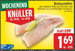 E-Center Rotbarschfilet Angebot