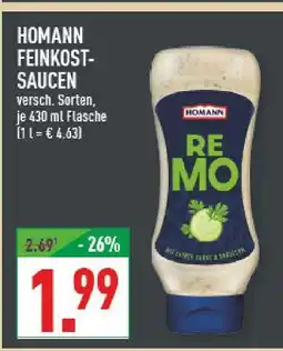 Marktkauf Homann feinkost-saucen Angebot