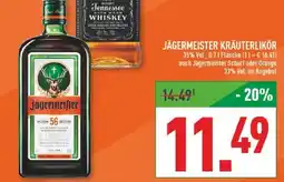 Marktkauf Jägermeister kräuterlikör Angebot