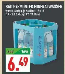 Marktkauf Bad pyrmonter mineralwasser Angebot
