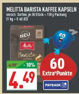 Marktkauf Melitta barista kaffee kapseln Angebot
