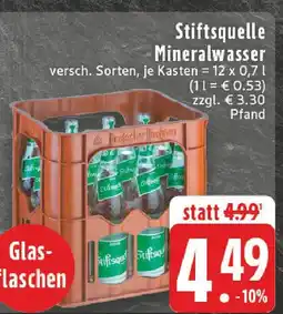 E-Center Stiftsquelle mineralwasser Angebot