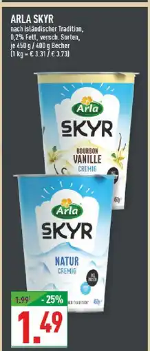 Marktkauf Arla skyr bourbon vanille Angebot