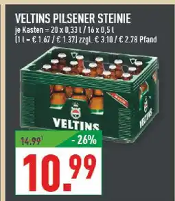 Marktkauf Veltins pilsener steinie Angebot