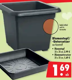 Mäc Geiz Blumentopf/ Untersetzer Angebot