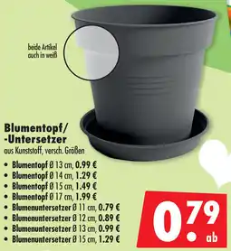 Mäc Geiz Blumentopf/ Untersetzer Angebot