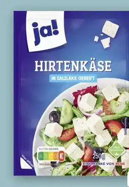 REWE Center ja! Hirtenkäse Angebot