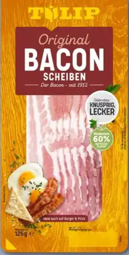 REWE Center Tulip Original Bacon Scheiben Angebot