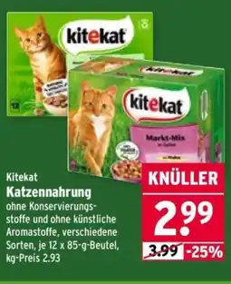 Wasgau Kitekat Katzennahrung Angebot