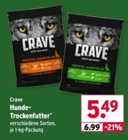 Wasgau Crave Hunde- Trockenfutter* Angebot