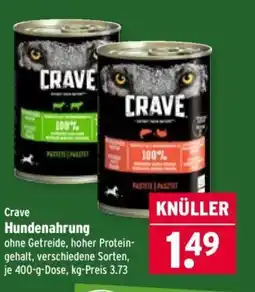 Wasgau Crave Hundenahrung Angebot