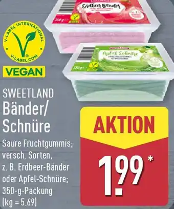 Aldi Nord SWEETLAND Bänder/ Schnüre Angebot