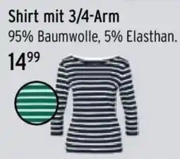 Wasgau Shirt mit 3/4-Arm Angebot