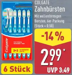 Aldi Nord COLGATE Zahnbürsten Angebot