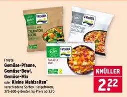 Wasgau Frosta Gemüse-Pfanne, Gemüse-Bowl, Gemüse-Mix oder Kleine Mahlzeiten Angebot