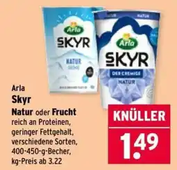 Wasgau Arla Skyr Natur oder Frucht Angebot